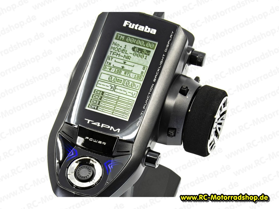 T4PM-R304SB: Fernsteuerung Futaba T4PM 2.4GHz + R304SB T4PM-R304SB